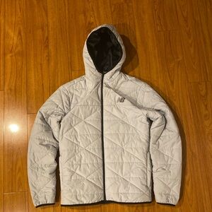 Grey New Balance Puffer Jacket Men’s Small